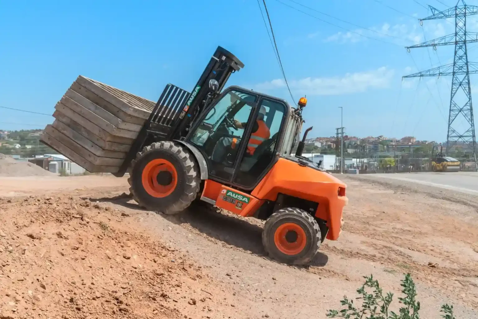 Ausa C351H All-Terrain Forklift